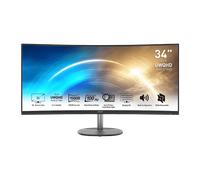 MSI Pro MP341CQ Monitor PC 86,4 cm (34") 3440 x 1440 Pixel UltraWide Quad HD Nero
