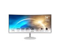 MSI PRO MP341CQWDE Monitoraggio curvo 86,36 cm (34 pollici) (UWQHD, VA, 1MS, 100Hz, HDMI, DisplayPort, Freesync)