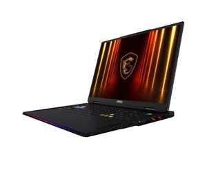 MSI Raider 18 HX AI A2XWIG-270FR Intel Core Ultra 9 285HX Computer portatile 45,7 cm (18 ) UHD+ 64 GB DDR5-SDRAM 4 TB SSD NVIDIA GeForce RTX 5080 Wi-Fi 7 (802.11be) Windows 11 Pro Nero - Nouvo
