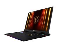 MSI Raider 18 HX AI A2XWJG-403FR Intel Core Ultra 9 285HX Computer portatile 45,7 cm (18 ) UHD+ 64 GB DDR5-SDRAM 4 TB SSD NVIDIA GeForce RTX 5090 Wi-Fi 7 (802.11be) Windows 11 Pro Nero - Nouvo
