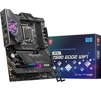 MSI Scheda madre da gioco MPG Z690 Edge WiFi (ATX, Intel Core di 12a generazione, presa LGA 1700, DDR5, PCIe 5, 2.5G LAN, M.2 Slots, Wi-Fi 6E)