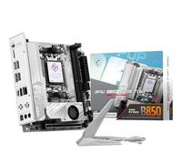 MSI Scheda madre MPG B850I Edge TI WiFi, ATX, supporta processori AMD Ryzen 9000/8000/7000, AM5-90A SPS VRM, DDR5 Memory Boost (8200+MT/s OC), PCIe 5.0 x16, M.2 Gen5, Wi-Fi 7, 5G LAN