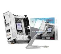MSI Scheda madre MPG B860I Edge TI WiFi (supporta processori Intel Core Ultra Series 2, LGA 1851, DDR5, PCIe 5.0, M.2, 2.5Gbps LAN, USB 3.2 Gen2, HDMI/DP, Wi-Fi 6E, Bluetooth 5.3, ATX)