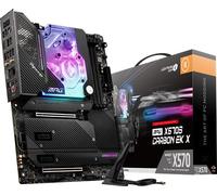 MSI Scheda madre MPG X570S Carbon EK X Gaming (ATX, AMD, Socket AM4. DDR4, PCIe 4, CFX, M.2 Slot, Wi-Fi 6E)