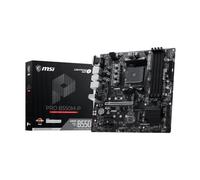 MSI Scheda madre PRO B550M-P, mATX - Supporta processori desktop AMD Ryzen serie 5000/5000 G, serie 4000 G, 3000/3000 G-Series, AM4 - DDR4 Memory Boost (fino a 4400+ MT/s OC), PCIe 4.0 x16, M.2 Gen4