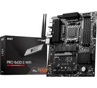 MSI Scheda madre PRO B650-S WiFi ProSeries (processori AMD Ryzen serie 9000/8000/7000, AM5, DDR5, PCIe 4.0, slot M.2, SATA 6Gb/s, USB 3.2 Gen 2, HDMI/DP, Wi-Fi 6E, Bluetooth 5.3, 2.5Gbps LAN, ATX)