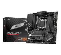 MSI Scheda madre PRO B650M-A, Micro-ATX - Supporta processori AMD Ryzen serie 9000/8000/7000, AM5 - DDR5 Memory Boost 6000+MHz/OC, 2 x PCIe 4.0 x16, 2 x M.2 Gen4, 2.5G LAN