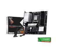 MSI Scheda madre PRO B850M-A WiFi, mATX, supporta processori AMD Ryzen 9000/8000/7000, AM5-DDR5 Memory Boost (8200+ MT/s OC), PCIe 5.0 x16 e 4.0 x4, M.2 Gen5, Wi-Fi 7,5G LAN+WD Green SN3000 0 SSD da 1