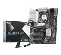 MSI Scheda madre PRO B860-P, ATX - Supporta processori Intel Core Ultra (Serie 2), LGA 1851-12 DRPS, DDR5 Memory Boost (8600+ MT/s OC), PCIe 5.0 x16 e 4.0 x16, M.2 Gen5, 5G LAN