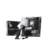 MSI Scheda madre PRO B860M-A WIFI6E, mATX, supporta processori Intel Core Ultra (serie 2), LGA 1851-12 DRPS, DDR5 Memory Boost (8800+ MT/s OC), PCIe 5.0 x16 e 4.0 x16, M.2 Gen5, Wi-Fi 7, LAN 5G