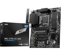 MSI Scheda madre PRO Z790-VC WiFi ProSeries (supporta processori Intel di 14a/13a/12a generazione, LGA 1700, DDR5, PCIe 5.0, slot M.2, LAN 2,5 Gbps, USB 3.2 Gen2, HDMI/DP, Wi-Fi 7, Bluetooth 5.4, ATX)