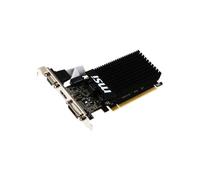 Msi GeForce GT710 2GD3H LP Scheda Grafica, 2 GB GDDR3, PCI Express 2.0, HDMI + DL-DVI-D, Nero