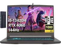 msi Sottile 15,6 pollici FHD Gaming Laptop, Intel Core i5-13420H, NVIDIA GeForce RTX 4060, 32GB RAM 1TB PCIe SSD, 256gb 9H Docking Station, Wi-Fi 6E, Bluetooth 5.3, Tastiera retroilluminata, Windows