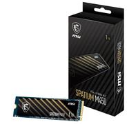 MSI SPATIUM M450 PCIe 4.0 NVMe M.2 1TB PCI Express 4.0 3D NAND