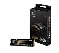 MSI SPATIUM M480 PRO PCIe 4.0 NVMe M.2 2TB SSD interno PCIe Gen4 NVMe (SPATIUM M480 PRO PCIe 4.0 NVMe M.2 2TB)