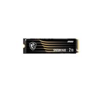 MSI SPATIUM M480 SSD 2TB - PCIe 4.0 NVMe M.2 Internal Solid State Drive, 7000MB/s Read & 6800MB/s Write, 3D NAND, Built-In Data Security, MSI Center - 5 anni di garanzia (1400 TBW)