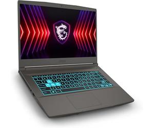 msi Thin A15 B7VF-228XIT, Notebook Gaming, 15.6" FHD 144Hz, AMD Ryzen 7 7735HS, Nvidia RTX 4060 GDDR6 8GB, SSD PCIe4 512GB, RAM DDR5 16GB 4800MHz, WiFi 6E, FreeDOS [Layout e Garanzia ITA] Grigio