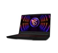 MSI Thin GF63 12UDX-293IT, Notebook Gaming, 15.6" FHD 144Hz, Intel i7-12650H, Nvidia RTX 3050 6GB GDDR6, RAM 16GB DDR4 3200MHz, 512B SSDPCIe 4, WiFi 6, Win 11 Home, Layout e Garanzia ITA, Nero