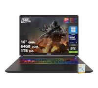 msi Vector 16 HX AI Gaming Laptop | 16" QHD+ IPS 240Hz | Intel Core Ultra 9 275HX | 64GB DDR5 1TB SSD | GeForce RTX 5080 (fino a 1334 top AI) | Thunderbolt 5 Win11 Pro retroilluminato RGB con