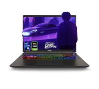 MSI Vector 16 HX AI Gaming Laptop, Intel Ultra 9-275HX, 64GB DDR5 RAM, 4TB PCIe SSD, 16" WQXGA (2560x1600) 240Hz Display, Nvidia G-Force RTX 5080, 24 Zone RGB Keyboard, W11 Home, Cosmo Gray