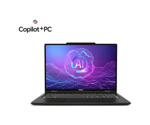 MSI Venture A16 AI+ A3HMG-024IT Copilot+ PC NOTEBOOK, 16 ", processore AMD AMD Ryzen AI 7 350, AMD Radeon™ 860M, RAM 16 GB, 512 GB SSD, Solid Gray, Windows 11 Home
