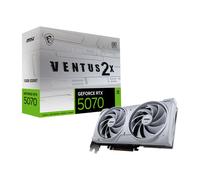 MSI GeForce RTX™ 5070 12G VENTUS 2X OC WHITE Scheda Video - GDDR7, 28Gbps, PCIe 5.0, HDMI 2.1b, DP v2.1b, 6144 CUDA Cores, 192-bit, TORX FAN 5.0, Afterburner, Metal Backplate, 650W PSU raccomandato