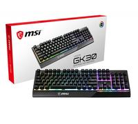 MSI Vigor GK30 tastiera USB QWERTY US International Nero NEW