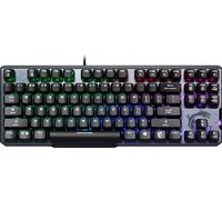 MSI Vigor GK50 Elite TKL LR US Tastiera meccanica da gioco RGB con interruttori Kahil Blue