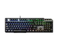 MSI Vigor GK50 keyboard USB QWERTY US English Black Metallic