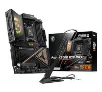 MSI X870E ACE MAX Scheda madre MEG ATX - supporta processori AMD Ryzen 9000/8000/7000, BIOS ROM AM5-64MB, 110A SPS VRM, memoria DDR5 (fino a 8400+ MT/s OC), M.2 e PCIe 5.0, USB4, Wi-Fi 7, 10G LAN
