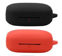 Msiall Silicone Case Compatibile con OnePlus Buds PRO 2, [Supporta la Ricarica Wireless] [Custodia Protettiva Antiurto] Simpaticodi Cartoni 3D Black Red
