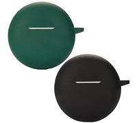 Msiall Silicone case compatibile con OPPO Enco Buds2, [Supporta la ricarica wireless] [Custodia protettiva antiurto] Simpaticodi cartoni 3D black Green