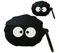 Msiall Silicone case compatibile con realme Buds Air 3, [Supporta la ricarica wireless] [Custodia protettiva antiurto] Simpaticodi cartoni 3D big eyes02