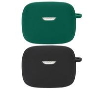Msialt [2 pezzi Silicone case compatibile con JBL TUNE 245NC, [Supporta la ricarica wireless] [Custodia protettiva antiurto] Simpaticodi cartoni 3D black Green