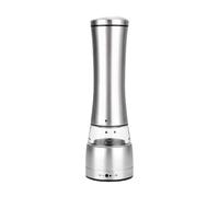 MSIHEY Macinapepe manuale, macina spezie, macina in ceramica regolabile, elegante macina sale e pepe in acciaio inox di alta qualità, utilizzabile anche come macinino peperoncino (senza spezie)