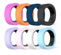 Msilte 8 custodie protettive in silicone compatibili con RingConn Gen 2/Gen 2 Air, 8 colori per set, ideali per la protezione quotidiana da sporco e graffi (S-6/7/8)