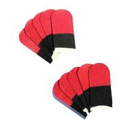 Msioytog 10 Carbonfiber Touch Panel Play Maniche 24 Punti Controllo di Precisione Sudore Immune Presa Multipla Traspirante Competitivo Gaming Finger Sleeves