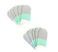 Msioytog 10 Carbonfiber Touch Panel Play Maniche 24 Punti Controllo di Precisione Sudore Immune Presa Multipla Traspirante Competitivo Gaming Finger Sleeves