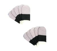 Msioytog 10 Carbonfiber Touch Panel Play Maniche 24 Punti Controllo di Precisione Sudore Immune Presa Multipla Traspirante Competitivo Gaming Finger Sleeves