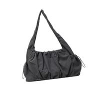 Msioytog Borsa da donna Grande Capacità Spalla Top Handle Tela Ascella Signore Pendolarismo Elegante Ascella Donne Moda Ascella, grigio
