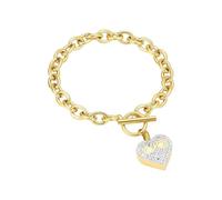 Msioytog Braccialetti con urna a cuore Braccialetti con urna con stampa zampe eleganti Eleganti per ceneri, ceneri commemorative uniche