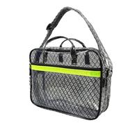Msioytog Chiaro pacchetto di attrezzi della Crossbody del PVC antistatico con la borsa regolabile della maniglia superiore del PVC della cinghia