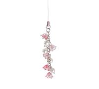 Msioytog Ciondolo per telefono Ciondolo per fotocamera Accessorio per borsa alla Catena per telefono Lilys of the Valley Regalo per donne e ragazze unico