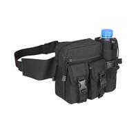 Msioytog Compatto con Tasche Multiple Cinghia modificabile Poliammide Resistente all ' Acqua per la Pesca Zaino in Spalla Borsa da Cintura strategica per riporre Attrezzature da Esterno