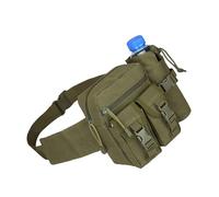 Msioytog Compatto con Tasche Multiple Cinghia modificabile Poliammide Resistente all ' Acqua per la Pesca Zaino in Spalla Borsa da Cintura strategica per riporre Attrezzature da Esterno