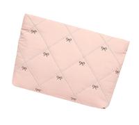 Msioytog Elegante Ricamato Pianificazione di Piegatura Imbottito Cotone Borsa a Spalla Grande Capacità Delle Donne 's Borsa Portatile per Viaggi Oversize Ricamato Party Grip Bag, B