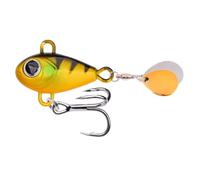 Msioytog Esche Artificiali dure Paillettes Affrontare Vibrazioni Crankbait Spinner Esche affondanti Migliora Le Prestazioni attrazione dei Pesci Nuoto Esche da Pesca