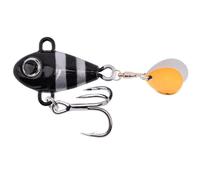 Msioytog Esche Artificiali dure Paillettes Affrontare Vibrazioni Crankbait Spinner Esche affondanti Migliora Le Prestazioni attrazione dei Pesci Nuoto Esche da Pesca