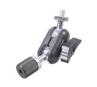 Msioytog Lega di alluminio 1/4 "Vite Miniatura Testa a Sfera Adattatore per DSLR Camera Treppiede Montaggio 360Rotatable Design Compatto Adattatore di Dimensioni