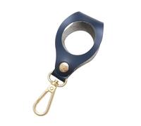 Msioytog Piccola custodia per palline da golf, impermeabile, in pelle PU, con gancio girevole, accessorio per golf, custodia compatta